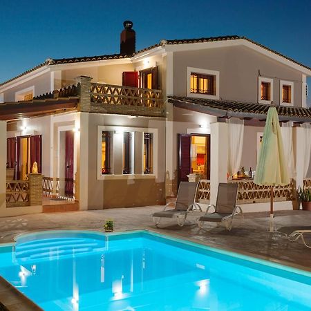 Evalexia Villa - Luxury Villa With Private Pool Near Laganas Perfect For Groups By Villa Mana Gers Kalamákion Esterno foto